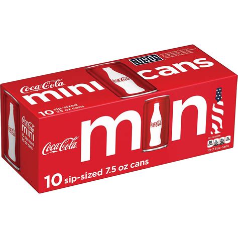 Coca-Cola Mini Cans (7.5 oz., 10pk.) – Island Cooler Delivery Service