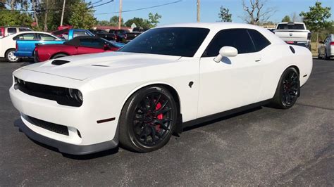 2015 Challenger Hellcat 6-Speed Pearl White- SOLD - YouTube