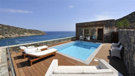 Daios Cove luxury resort & villas products and pool marbles