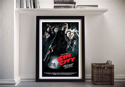 Buy a Sin City Movie Poster Canvas Print | Film Posterr Wall Art Canberra