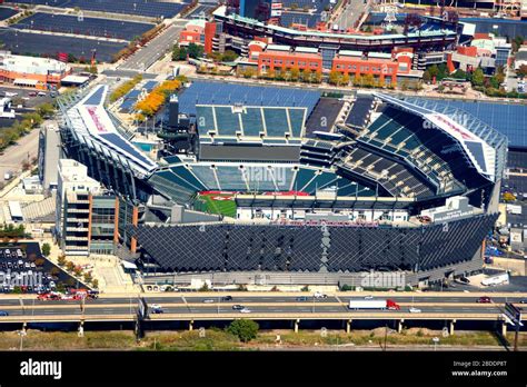 Philadelphia, Pennsylvania, U.S.A - October 23, 2019 - The aerial view ...