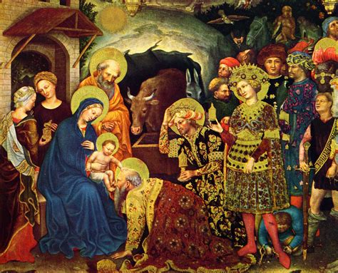 He stretched out his hand for our gifts. Feast of the Epiphany | Italian renaissance art ...