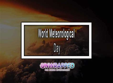 World Meteorological Day Theme