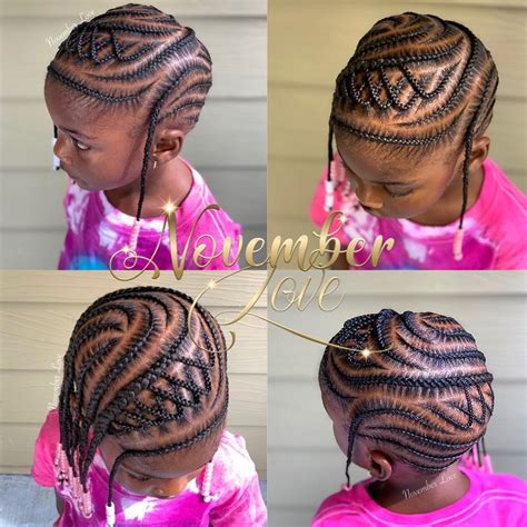 African Hair Braiding Cornrow Styles Kids