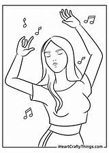 Dancing Coloring Pages Unleash Creativity And Movement sketch template