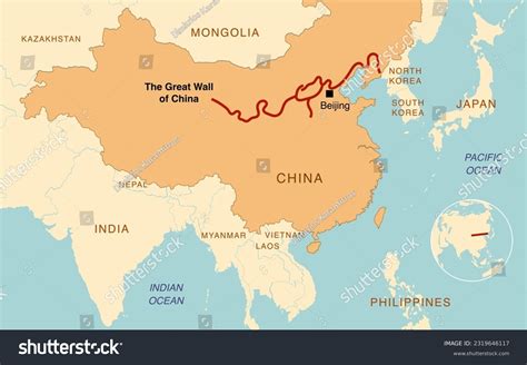 Map Of Great Wall Of China Great Wall Of China China - vrogue.co