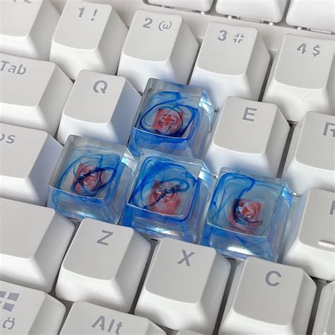 WASD Keycaps Arrow Keycaps Transparent Keycap Pink Keycaps - Etsy