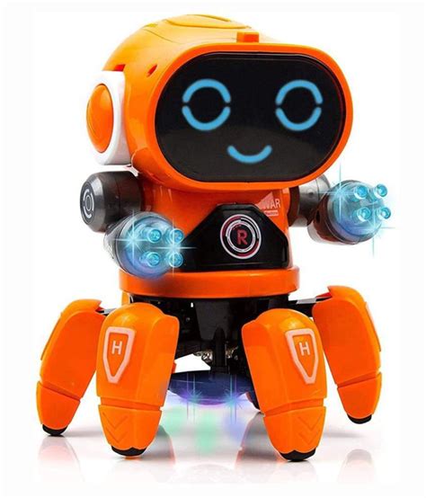 Bing Cherry Bot Robot Octopus Shape Dancing with 6D Light Electric ...