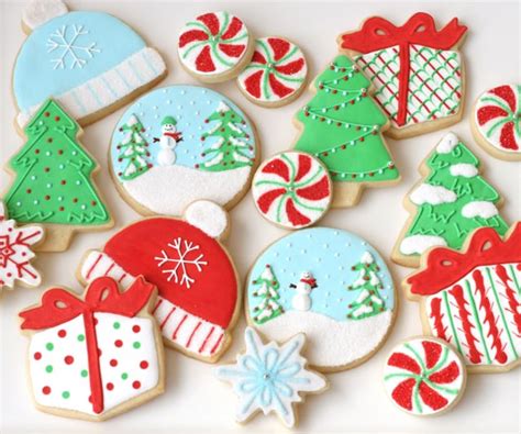 Decorated Christmas Cookies