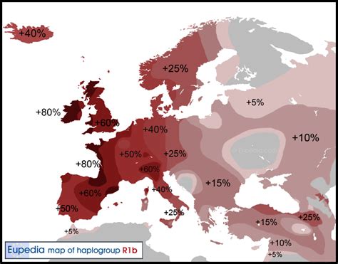 R1b Y-haplogruppe - Norway DNA Norgesprosjektet