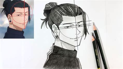 How To Draw Suguru Geto - Jujutsu Kaisen | Easy Drawing (Step by Step ...