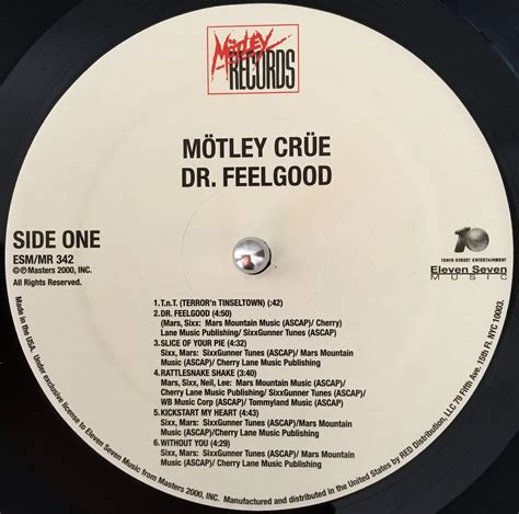 Mötley Crüe – Dr. Feelgood (Album Review) — Subjective Sounds