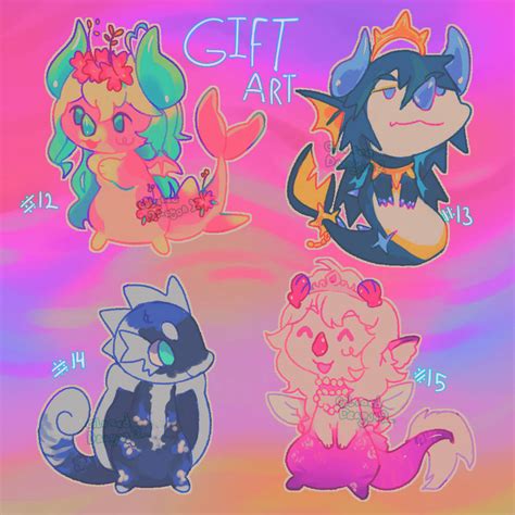 Cham Giftart 12, 13, 14, 15 by ColoredDragon2 on DeviantArt