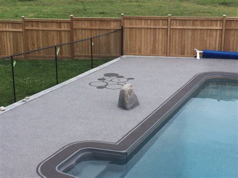 Pool Deck Resurfacing | Pool Deck Ideas | Soft Crete Rubber Surfacing