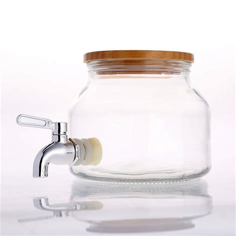 Glass Jar with Spigot - China Glass Jar with Spigot Manufacturers, Suppliers, Factory