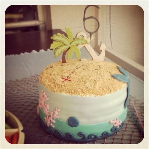 Mermaid/pirate cake | Mermaid cakes, Cake, Pirate cake