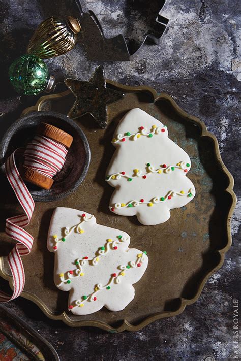 Decorated Christmas Tree Cookies | Bakers Royale