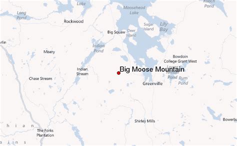 Big Moose Mountain Mountain Information