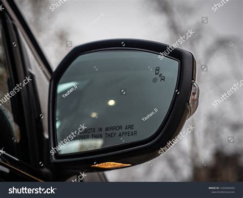 Blind Spot Monitoring System Warning Lighticon Stock Photo 1232492503 | Shutterstock