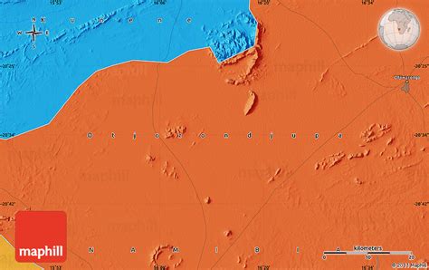 Political Map of Otjiwarongo