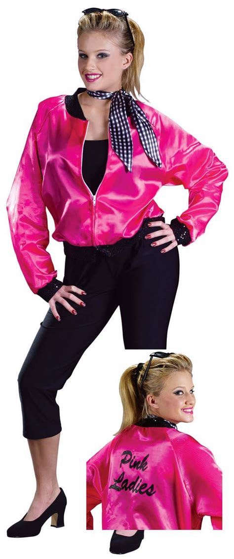 Deluxe Pink Lady Costume | Pink lady costume, Pink ladies fancy dress ...