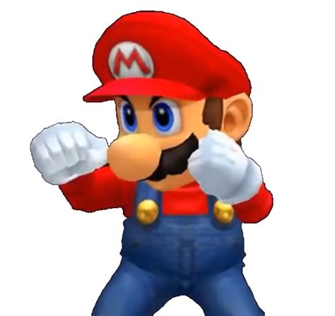 SSBM Mario PNG by UltraAutismMan on DeviantArt