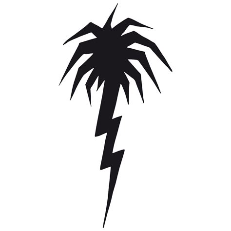 Black and White Palm Tree Logo - LogoDix