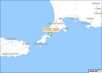 Procida (Italy) map - nona.net