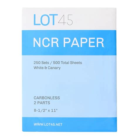 Printable Carbonless Paper