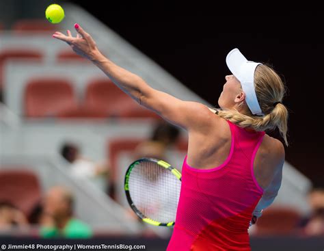 Caroline Wozniacki | Caroline Wozniacki of Denmark in action… | Flickr