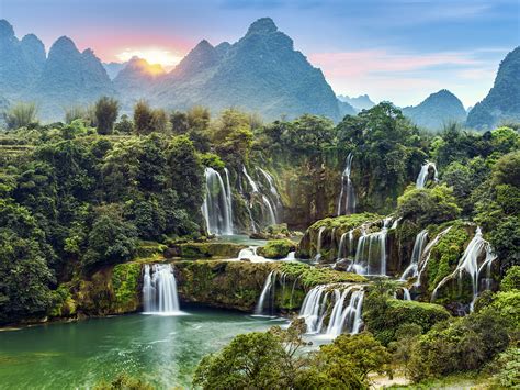 Detian Transnational Waterfall Scenic Spot, Guangxi Zhuang autonomous region | govt.chinadaily ...