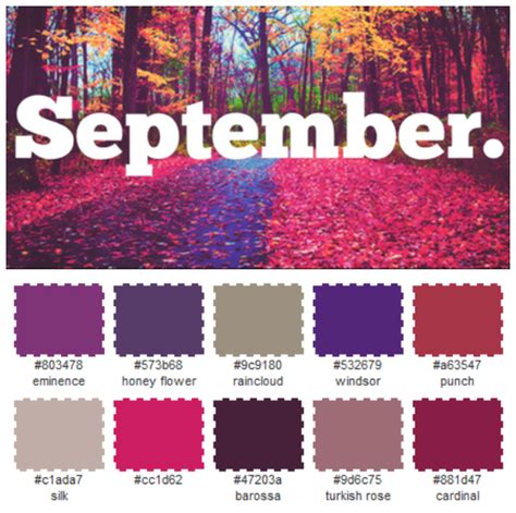 Color Crush: September | Gramkin Paper Studio