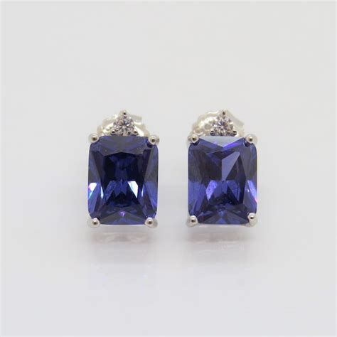 Tanzanite Earrings - Etsy