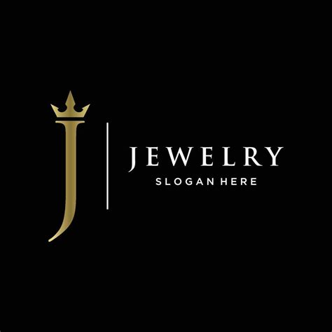 Luxury vintage jewelry logo template design with creative idea with ...