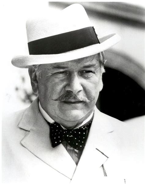 Peter Ustinov as Poirot. | Peter ustinov, Agatha christie, Hercule poirot