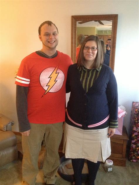 Our version of an Amy and Sheldon costume from Big Bang theory | Big ...