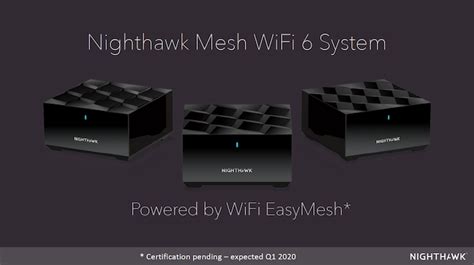 Netgear Launches EasyMesh-Compatible Nighthawk Mesh Wi-Fi 6 System