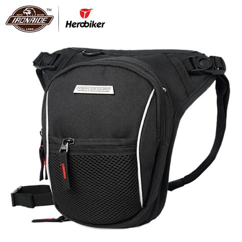 HEROBIKER Waterproof Motorcycle Bag luggage Motorcycle Drop Leg Bag ...