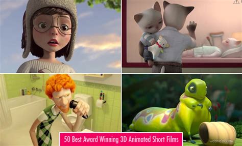 50 Best and Award Winning 3D Animation Short Films for you