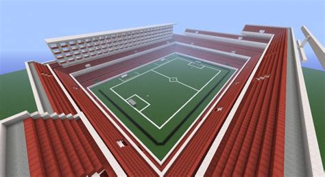 stadium soccer Minecraft Map