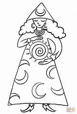 Wizard Female coloring Page  Free Printable Coloring Pages sketch template