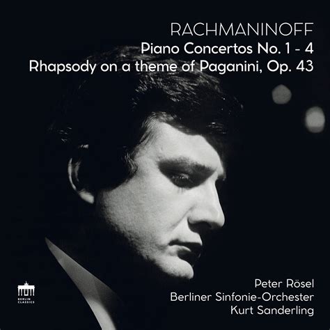 ‎Rachmaninoff: Piano Concertos & Paganini Rhapsody (2022 Remastered ...