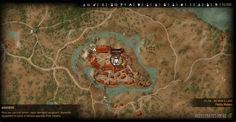 Witcher 3 Ursine Armor Map