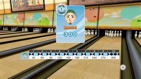 Wii Sports Club - 10 Pin Bowling - 300 (Perfect Game) - YouTube