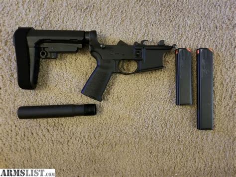 ARMSLIST - For Sale/Trade: PSA 9mm AR pistol lower