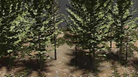 ArtStation - Low-Poly Forest | Game Assets