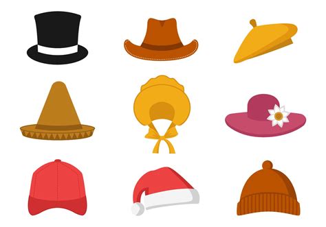 Collection of Hat Vector - Download Free Vector Art, Stock Graphics & Images