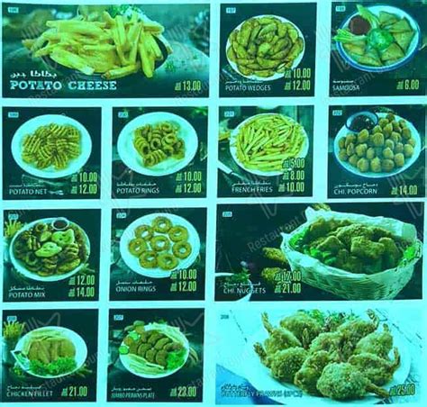 Menu at Jabal Al Noor Cafeteria Satwa, Dubai, Near Al Maya Supermarket ...