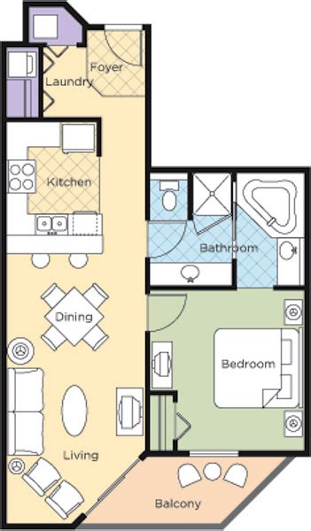 Wyndham Ocean Boulevard 3 Bedroom Floor Plan | www.resnooze.com