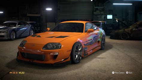 Paul Walker Toyota Supra Fast and Furious edition by RedPandaGuy2 on DeviantArt